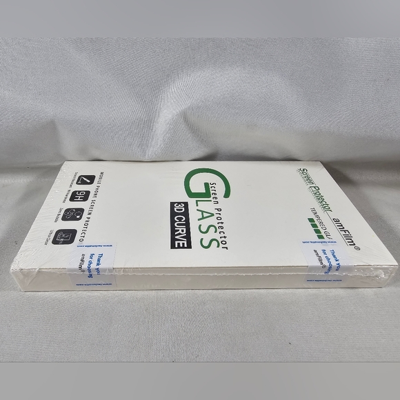 AM Film Samsung Note 8 Glass Phone Screen Protector Kit 3D Curve TechMatte - Picture 4 of 11